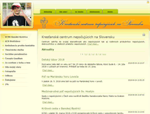 Tablet Screenshot of kcns.sk